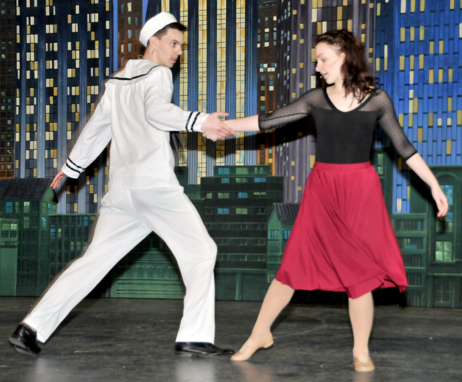 Matt Lane and Claire Bromley